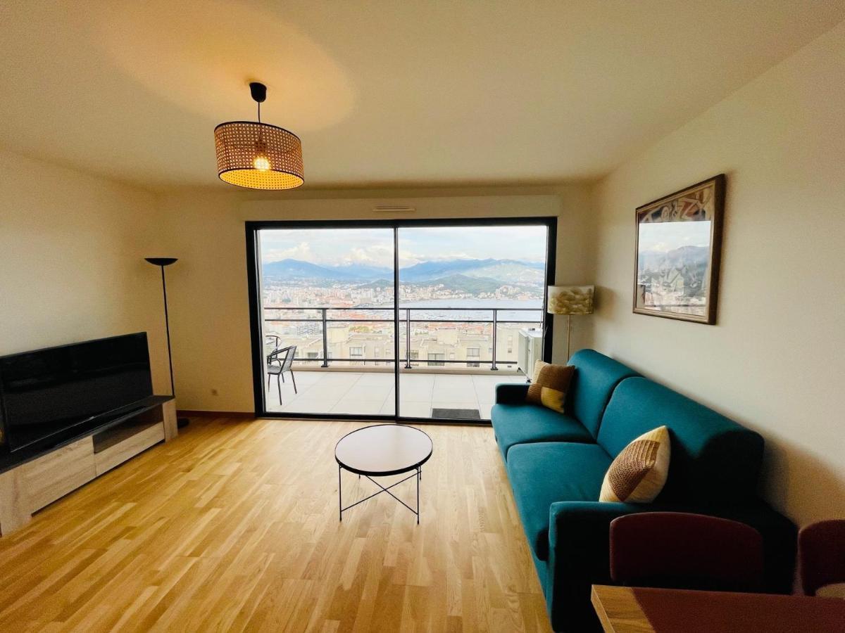 Ajaccio T2 Grand Standing Neuf Vue Mer Centre-Ville & Plages Zewnętrze zdjęcie